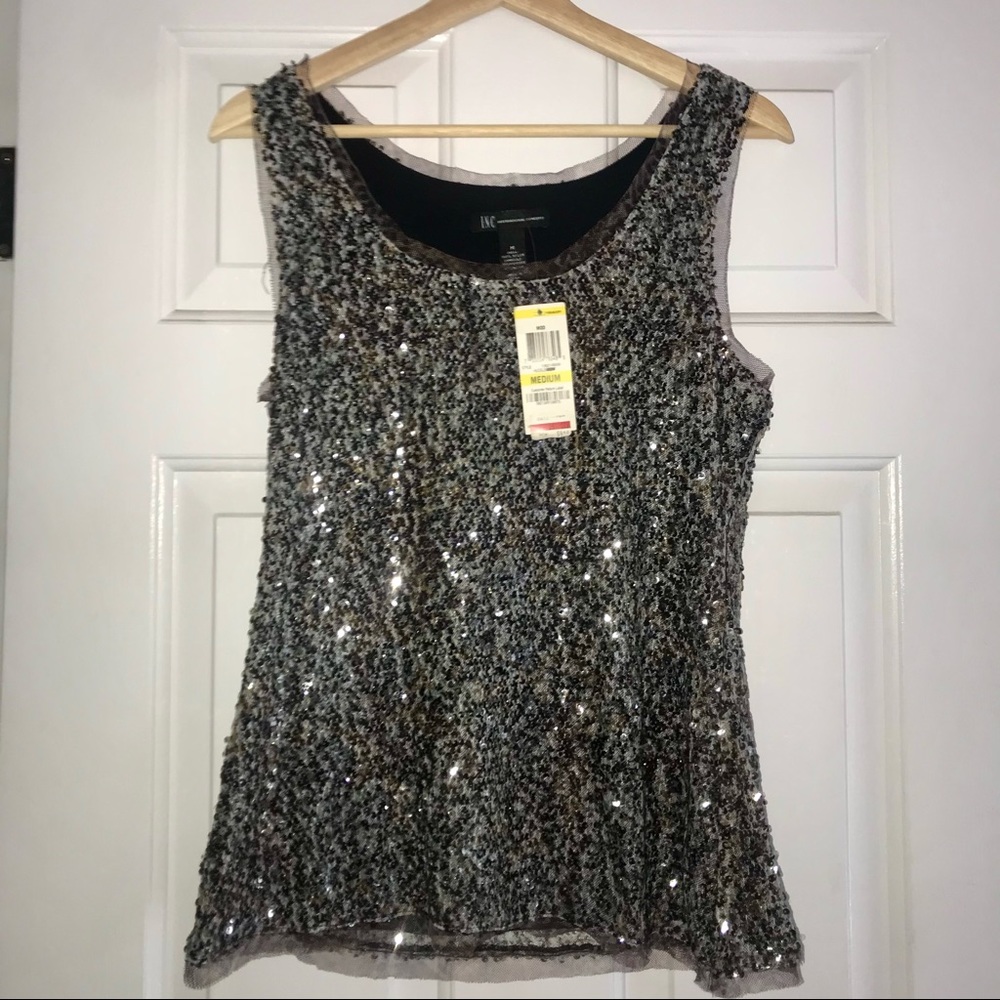 Huckleberry sequin shirt